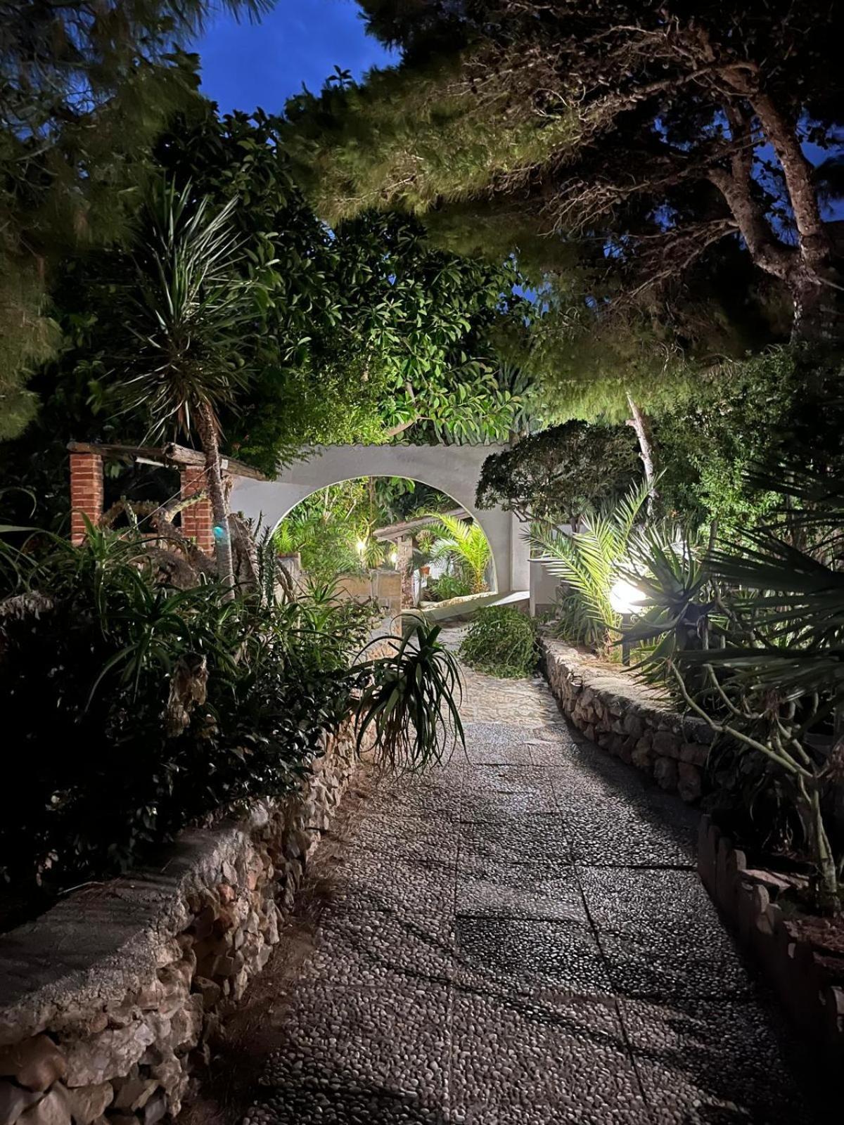 Il Giardino Della Falena Villa Favignana Bagian luar foto
